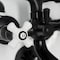 Kingston Brass Tub Wall Mount Clawfoot Tub Faucet with Hand Shower, Matte Black KS265PXMB - alternate 4